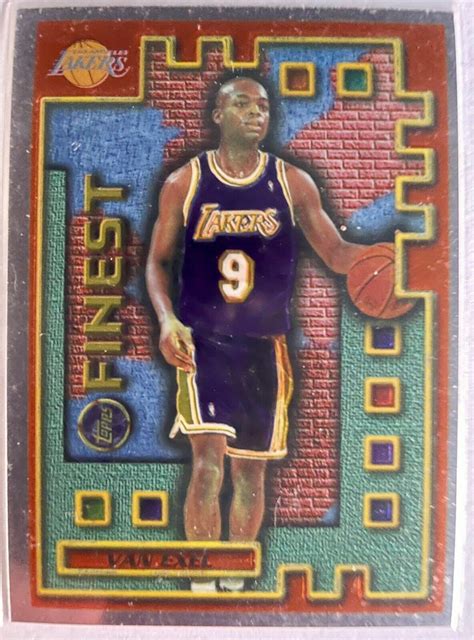 Topps Finest Nick Van Exel M Basketball Dna Games Ebay