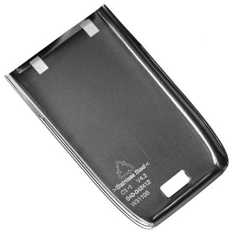 NOKIA COVER POSTERIORE ORIGINALE COPRIBATTERIA PER E51 WHITE STEEL