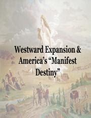 Manifest Destiny Ppt Pdf Westward Expansion America S Manifest