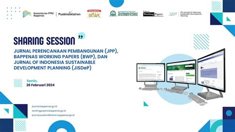 Sharing Session Jurnal Perencanaan Pembangunan Bappenas Working Papers