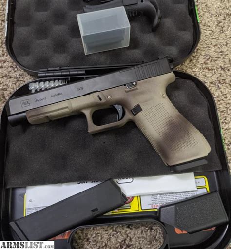 Armslist For Saletrade Glock 34 Mos Gen 5 9mm