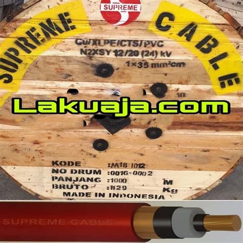 Kabel Listrik Supreme N Xsy X Mm Kv Lakuaja