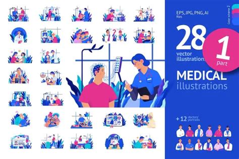 18 Highly Useful Medical Illustrations For Designers