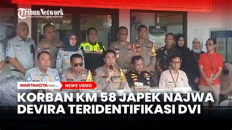 DVI Identifikasi 1 Jasad Korban Kecelakaan KM 58 Japek Atas Nama Najwa