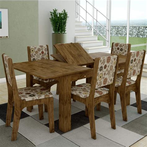Mesa Extensível 8 Lugares - Mesa de Jantar Extensível 8 Lugares TM39 Dalla Costa Nobre - MadeiraMadeira