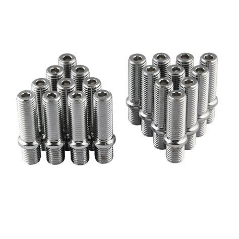 Pc M X Extended Wheel Stud Conversion Tall Lug Bolts Screw