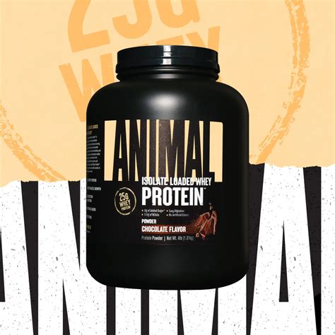 Animal Whey Protein Isolate Powder: Protein Supplements – Animal Pak