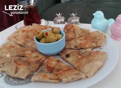 Tavada Börek Yufka Ekmek İle Leziz Yemeklerim