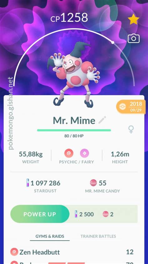 Mr. Mime - Pokemon Go