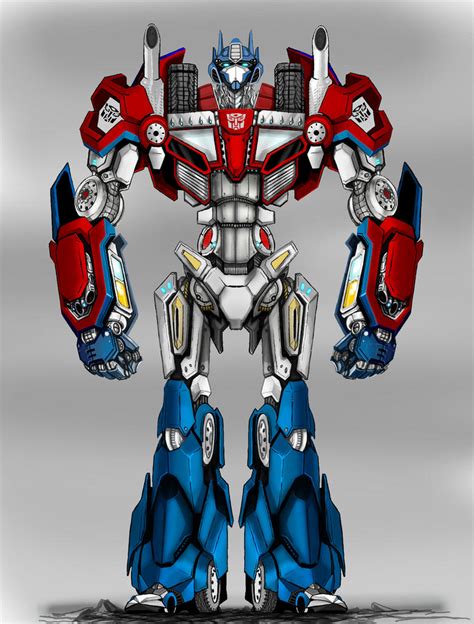 Optimus Prime by Partin-Arts on DeviantArt