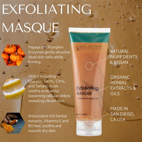 Exfoliating Mask Brighten Dry Dull And Oily Skin At Home Rd