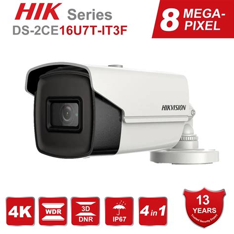 Hikvision Pro Ds Ce U T It F Mp Ultra Low Light Fixed Bullet Camera