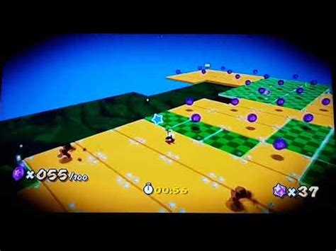 Super Mario Galaxy Mario Squared Galaxy Luigi S Purple Coin Chaos