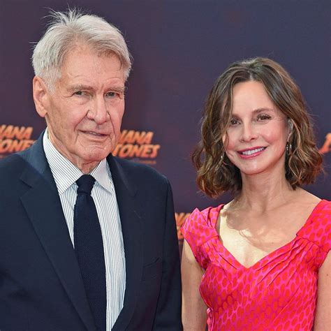 Harrison Ford 80 Calista Flockhart 58 Turn Heads In Italy As Actress