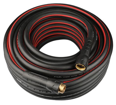 EADUTY Hybrid Garden Hose 5/8 IN. x 100 FT, Heavy Duty, Lightweight ...