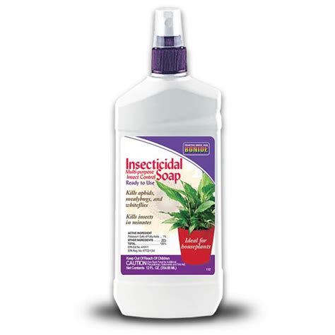 Bonide Insecticidal Soap Houseplant Ready To Use Spray 12 Oz Gertens