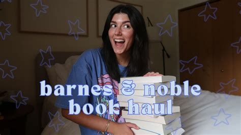 Barnes Noble Book Haul YouTube