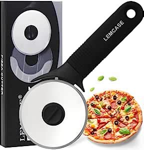 Lemcase Pizzaschneider Pizzaroller Pizza Cutter Pizzamesser