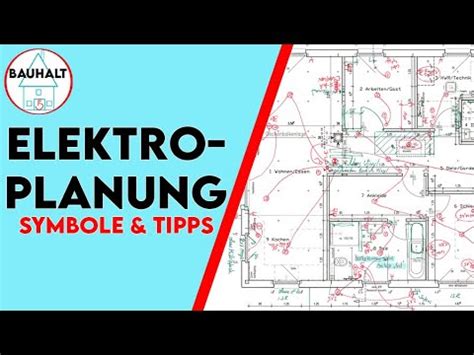 Unsere Elektroplanung F Rs Haus Symbole Und Tipps Vom Elektriker Youtube