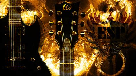 ESP Guitar Wallpaper by AATTKC on DeviantArt