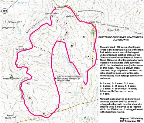 Chattahoochee River Headwaters - Mark Trail Wilderness - Chattahoochee ...