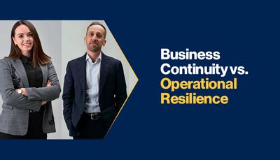 Business Continuity Vs Operational Resilience BCI