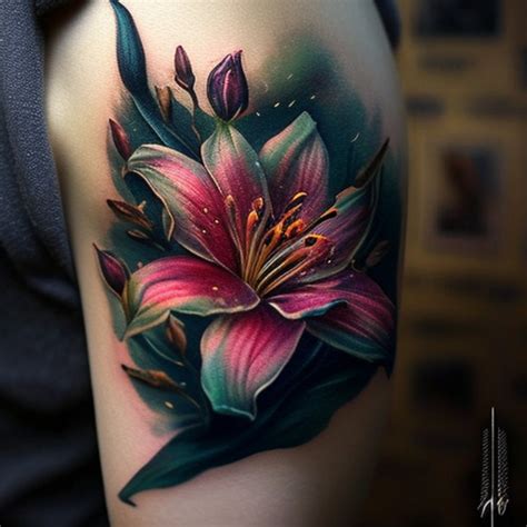 56 Small Lily Tattoo Ideas - TattooClue.com