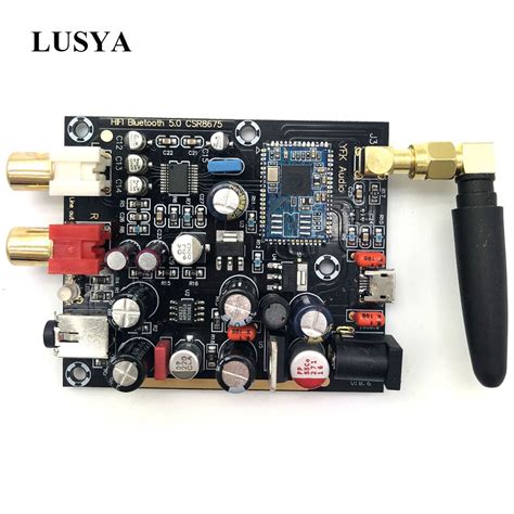 Lusya CSR8675 Bluetooth 5 0 Wireless Receiver Board PCM5102A I2S DAC