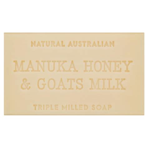 Buy Australian Triple Milled Soap Manuka Honey And Goats Milk 200g Online