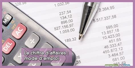 Le chiffre d affaires définition calcul et ratios