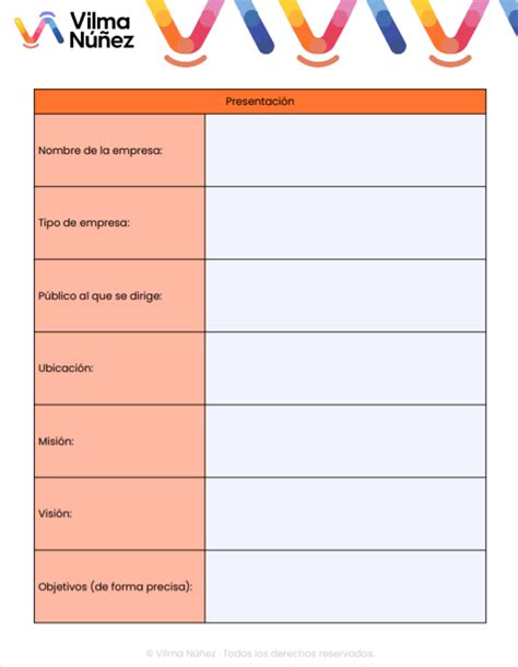 Plantilla Para Crear El Resumen Ejecutivo De Tu Negocio