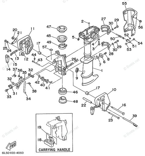 Yamaha Outboard 2000 Oem Parts Diagram For Upper Casing Bracket