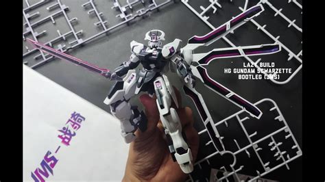 HG GUNDAM SCHWARZETTE BOOTLEG JMS LAZY BUILD YouTube