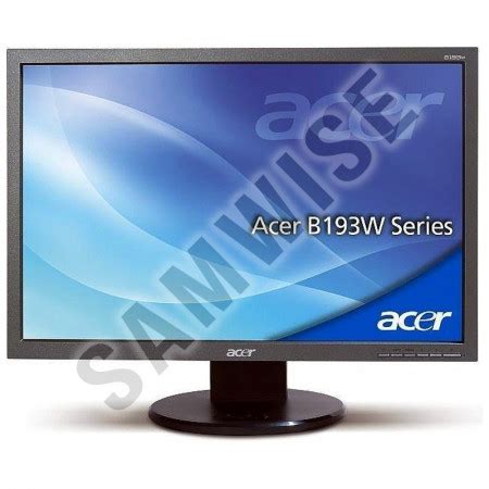 Monitor Lcd Acer B W X Widescreen Ms Vga Dvi