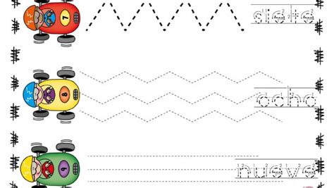 Grafomotricidad Numeros Pdf 003 Orientación Andújar Recursos Educativos