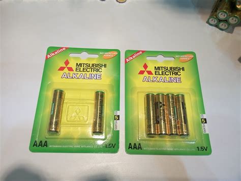 Mitsubishi Lr Alkaline Battery Aaa Battery Long Lasting V Power