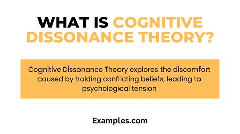 Cognitive Dissonance Theory 19 Examples