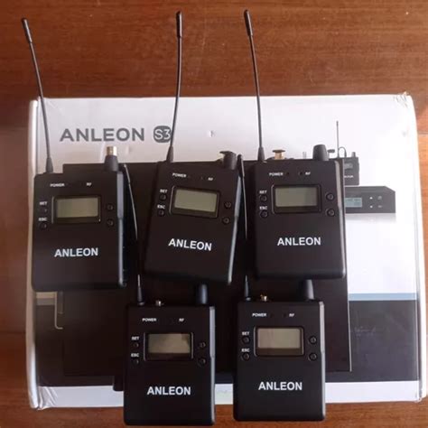 Retorno In Ear Palco Sem Fio Anleon S Receptores