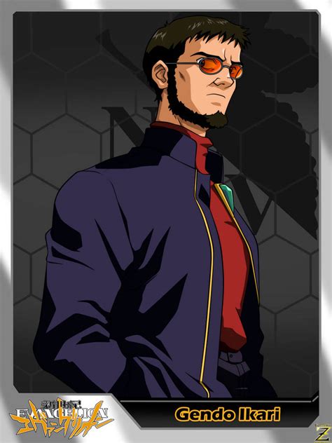 Neon Genesis Evangelion Gendo Ikari By El Maky Z On Deviantart