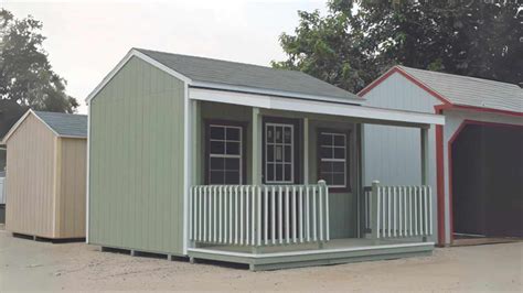 Cottage Shed Custom Shed With Porch