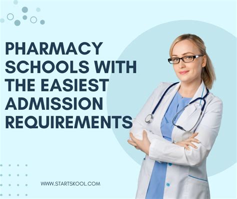 30 Pharmacy Schools with the Easiest Admission Requirements | Start Skool