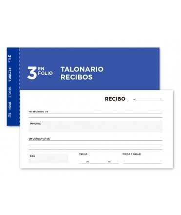 Talonario Liderpapel Recibos F Original T Sin Matriz