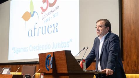 Fern Ndez Vara Subraya La Importancia De Organizaciones Como Afruex En