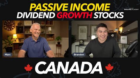 Building A Canadian Dividend Growth Portfolio TOP DIVIDEND GROWTH