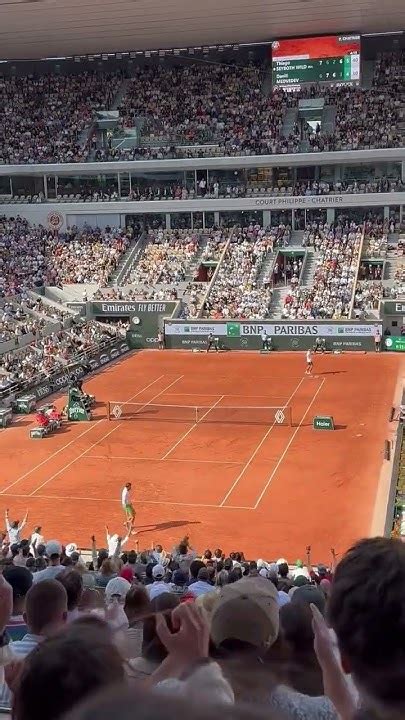 Thiago Seyboth Wild Elimina A Daniil Medvedev En Roland Garros Match