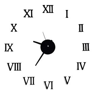 Reloj De Pared Numeros Romanos Mercadolibre