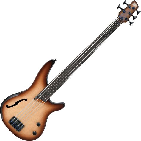 Ibanez Sr Bass Workshop Srh505f 5 String Semi Hollow Electric Bass Nat