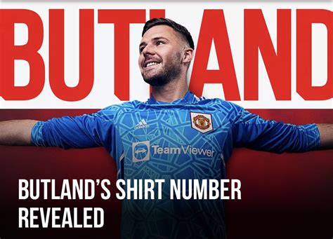 ChÍnh ThỨc Số áo Của Jack Butland Tại Man Utd