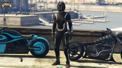 Tron Outfits For MP Character Menyoo GTA5 Mods