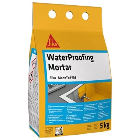 Τσιμεντοειδές κονίαμα στεγανοποίησης Sika Monotop 109 WaterProofing 5kg